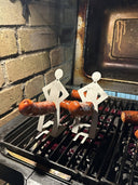 Sausage Man 3st Grillställ för korv