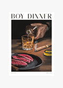 "Boy Dinner" Poster