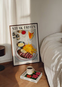 "Steak Frites" Poster